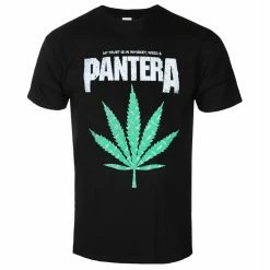 Men's T-shirt Pantera - Whiskey 'n Weed - Black - ROCK OFF