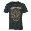 Men's T-shirt Disturbed - Riveted - Charcoal - ROCK OFF -Men T-Shirts Online Store 129712 sw004