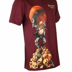 Men's T-shirt PRIMITIVE X MEGADETH - Dawn Patrol - Burgundy -Men T-Shirts Online Store 129742 sa004