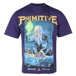 Men's T-shirt PRIMITIVE X MEGADETH - Rust In Peace - Purple