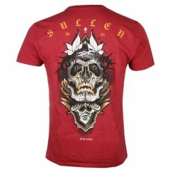 Men's T-shirt SULLEN - JULIAN BOGMAN - POMEGRANATE