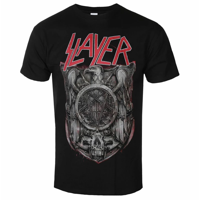 Men's T-shirt Slayer - Medal 2013/14 Dates Back - BLACK - ROCK OFF 3 Men's T-shirt Slayer - Medal 2013/14 Dates Back - BLACK - ROCK OFF