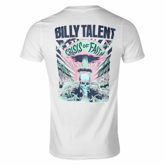 Men's T-shirt Billy Talent - Crisis Of Faith Nuke - White 4 Men's T-shirt Billy Talent - Crisis Of Faith Nuke - White - Image 2
