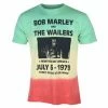 Men's T-shirt Bob Marley - Montego Bay - GREEN - ROCK OFF -Men T-Shirts Online Store 130194 asss027