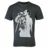 Men's T-shirt Queen - Freddie Mercury - Glow - Black - ROCK OFF -Men T-Shirts Online Store 130199 asss023