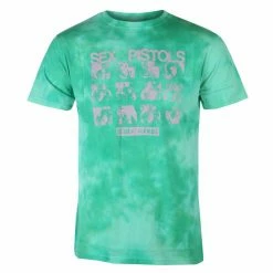 Men's T-shirt Sex Pistols - Pretty Vacant - GREEN - ROCK OFF