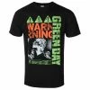 Men's T-shirt Green Day - Warning - Black - ROCK OFF -Men T-Shirts Online Store 130224 as008