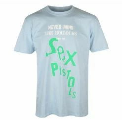 Men's T-shirt Sex Pistols - NMTB Drop Logo - LHT BLUE - ROCK OFF