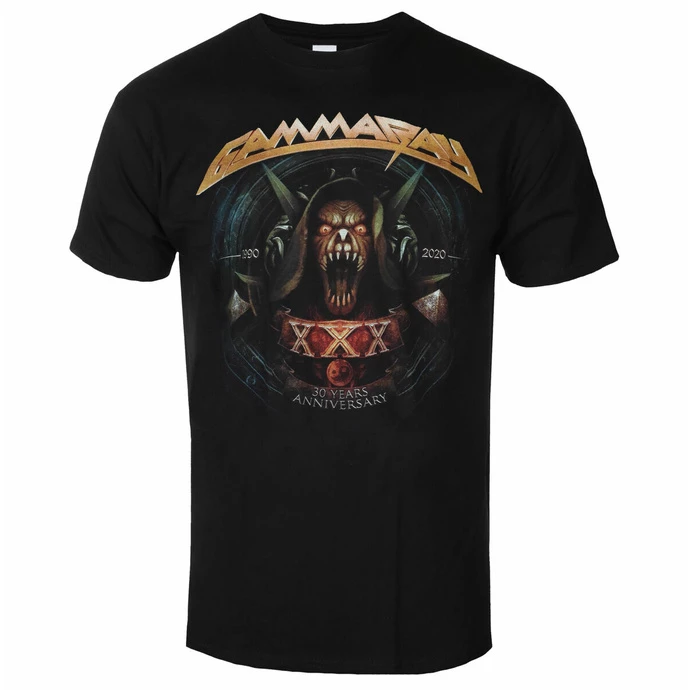 Men's T-shirt Gamma Ray - 30 Years Golden Logo - ART WORX 3 Men's T-shirt Gamma Ray - 30 Years Golden Logo - ART WORX