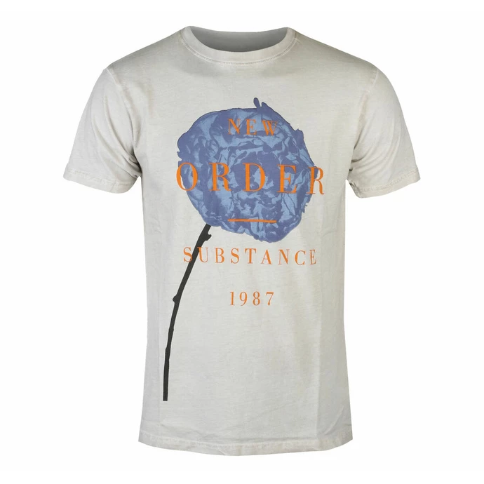 Men's T-shirt New Order - Spring Substance - ROCK OFF 3 Men's T-shirt New Order - Spring Substance - ROCK OFF