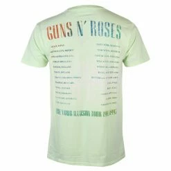 Men's T-shirt Guns N' Roses - Gradient UYI To Ur - GREEN - ROCK OFF -Men T-Shirts Online Store 130335 008