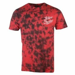 Men's T-shirt Alice In Chains - Circle Emblem - Red - ROCK OFF