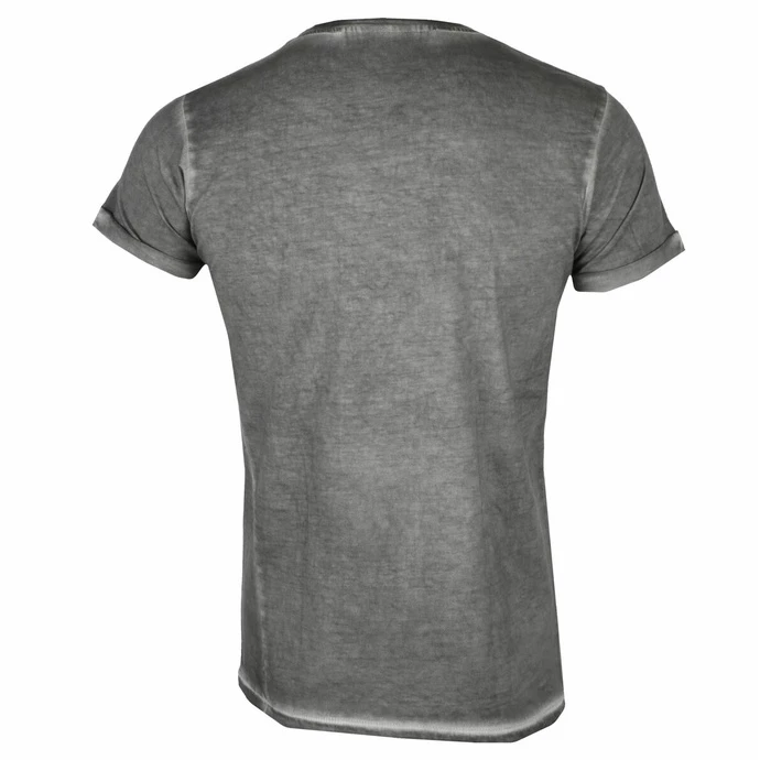 Men's T-shirt KISS - ARMY - Loud & Proud Distressed Logo Urban - Grey - HYBRIS 5 Men's T-shirt KISS - ARMY - Loud & Proud Distressed Logo Urban - Grey - HYBRIS - Image 3