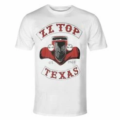 Men's T-shirt ZZ-Top - Texas 1962 - White - HYBRIS
