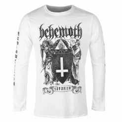 Men's Long-sleeved T-shirt BEHEMOTH - THE SATANIST - WHITE - PLASTIC HEAD