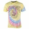 Men's T-shirt Ramones - Crest Psych - YELLOW - BLACK - ROCK OFF 2 Men's T-shirt Ramones - Crest Psych - YELLOW - BLACK - ROCK OFF -Men T-Shirts Online Store 130763 saw052