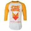 Men's T-shirt With 3/4 Sleeves DIAMOND X OZZY OSBOURNE - Diary Of A Madman Raglan - White Mon -Men T-Shirts Online Store 130781 sa 005