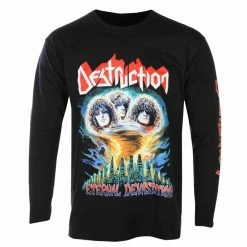 Men's Long-sleeved T-shirt DESTRUCTION - ETERNAL DEVASTATION - PLASTIC HEAD