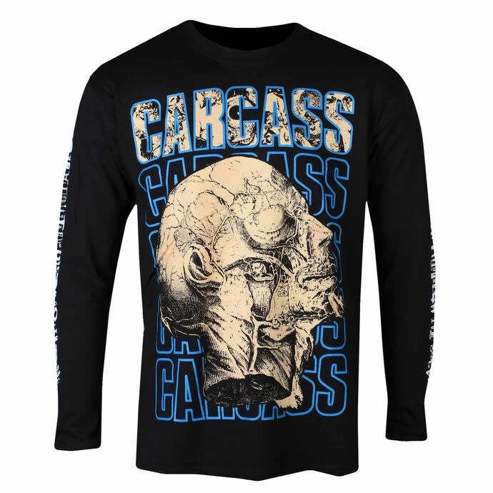 Men's Long-sleeved T-shirt CARCASS - NECRO HEAD - RAZAMATAZ 3 Men's Long-sleeved T-shirt CARCASS - NECRO HEAD - RAZAMATAZ