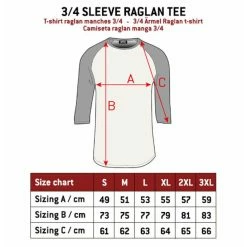 Men's T-shirt With 3/4 Sleeves HYRAW - ONI -Men T-Shirts Online Store 131278 sizing men bsbh34