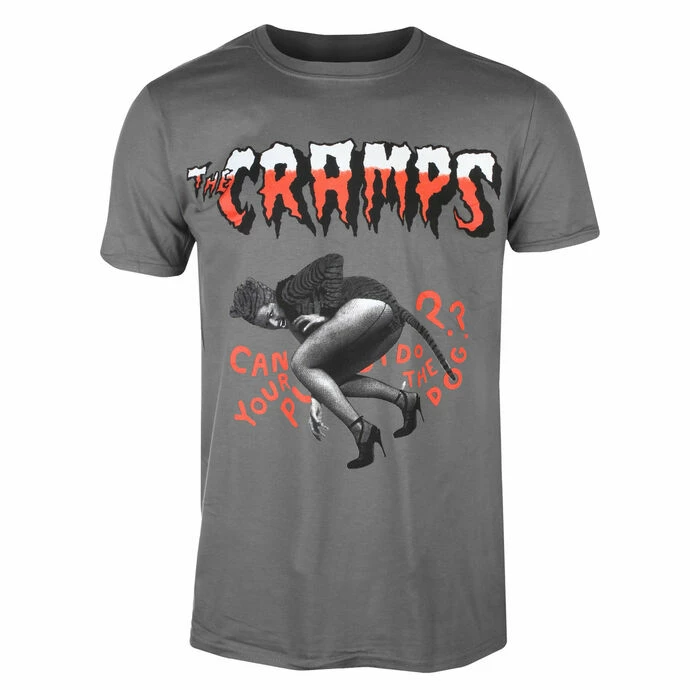 Men's T-shirt THE CRAMPS - DO THE DOG - Charcoal - PLASTIC HEAD 3 Men's T-shirt THE CRAMPS - DO THE DOG - Charcoal - PLASTIC HEAD