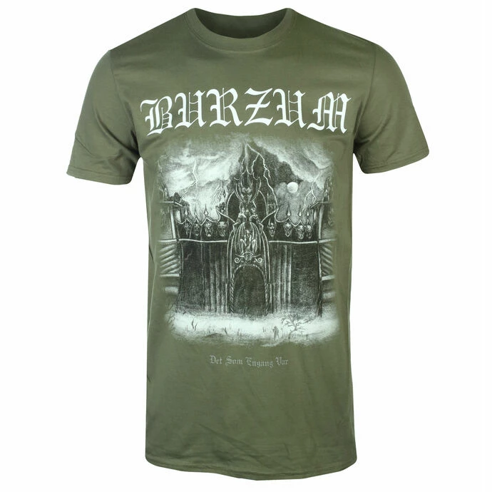 Men's T-shirt BURZUM - DET SOM ENGANG VAR - GREEN - PLASTIC HEAD 3 Men's T-shirt BURZUM - DET SOM ENGANG VAR - GREEN - PLASTIC HEAD
