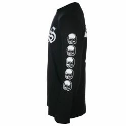 Men's Long-sleeved T-shirt BLACK LABEL SOCIETY - LOGO - PLASTIC HEAD -Men T-Shirts Online Store 131860 as021