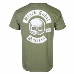 Men's T-shirt BLACK LABEL SOCIETY - SKULL LOGO POCKET - OLIVE 5 Men's T-shirt BLACK LABEL SOCIETY - SKULL LOGO POCKET - OLIVE -Men T-Shirts Online Store 131863 aa011