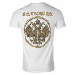 Men's T-shirt BATUSHKA - CARJU NIEBIESNY - WHITE - PLASTIC HEAD 5 Men's T-shirt BATUSHKA - CARJU NIEBIESNY - WHITE - PLASTIC HEAD -Men T-Shirts Online Store 131875 aa028
