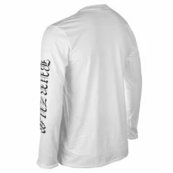 Men's Long-sleeved T-shirt BURZUM - HVIS LYSET TAR OSS - WHITE - PLASTIC HEAD -Men T-Shirts Online Store 131884 as017