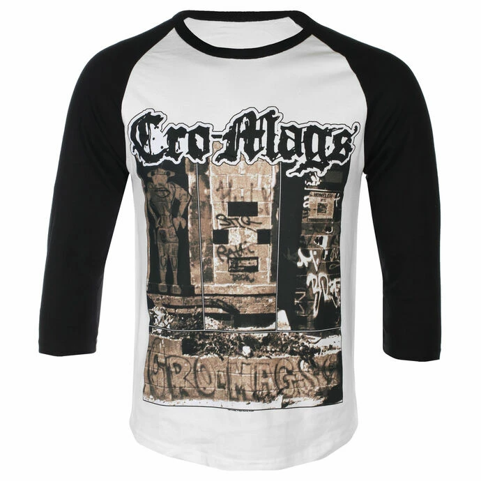 Men's T-shirt With 3/4 Sleeves CRO-MAGS - GRAFFITI - PLASTIC HEAD 3 Men's T-shirt With 3/4 Sleeves CRO-MAGS - GRAFFITI - PLASTIC HEAD