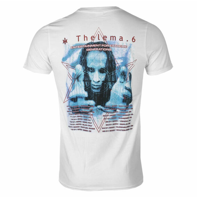 Men's T-shirt Behemoth - Thelema.6 EU Tour 2000 - White - KINGS ROAD 4 Men's T-shirt Behemoth - Thelema.6 EU Tour 2000 - White - KINGS ROAD - Image 2