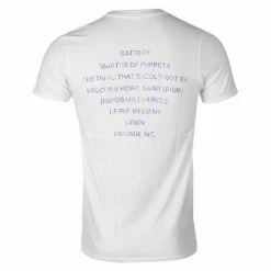 Men's T-shirt METALLICA - MASTER OF PUPPETS - WHITE - PLASTIC HEAD -Men T-Shirts Online Store 132244 asa026