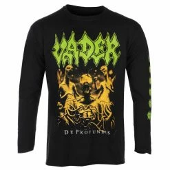 Men's Long-sleeved T-shirt VADER - DE PROFUNDIS - BLACK - PLASTIC HEAD