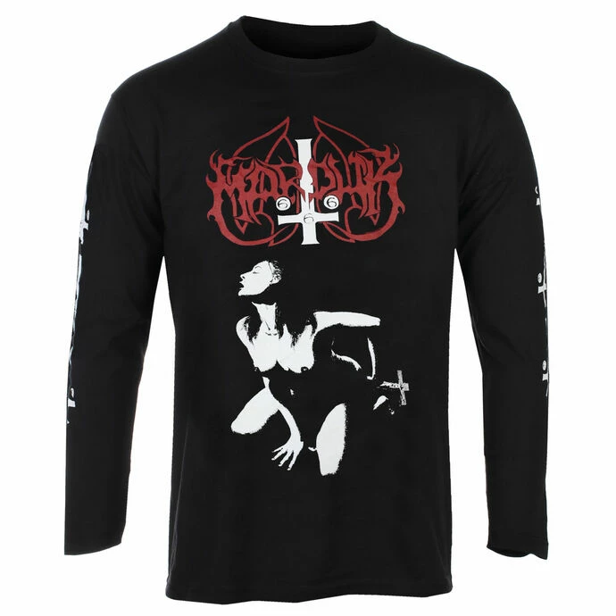 Men's Long-sleeved T-shirt MARDUK - FUCK ME JESUS - BLACK - PLASTIC HEAD 3 Men's Long-sleeved T-shirt MARDUK - FUCK ME JESUS - BLACK - PLASTIC HEAD