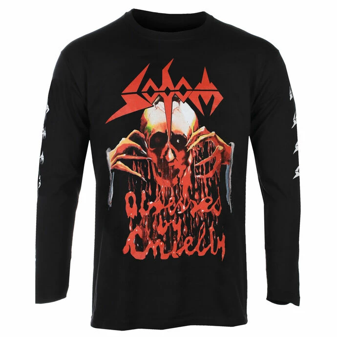 Men's Long-sleeved T-shirt SODOM - OBSESSED BY CRUELTY - BLACK - PLASTIC HEAD 3 Men's Long-sleeved T-shirt SODOM - OBSESSED BY CRUELTY - BLACK - PLASTIC HEAD