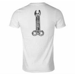 Men's T-shirt TOOL - WRENCH - WHITE - PLASTIC HEAD -Men T-Shirts Online Store 132362 asa021