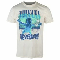 Men's T-shirt NIRVANA - TORN - NATURAL - PLASTIC HEAD