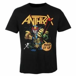 Men's T-shirt ANTHRAX - AND AM THE LAW - BLACK - AMPLIFIED