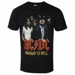 Men's T-shirt AC/DC - H2H Band - Black - ROCK OFF