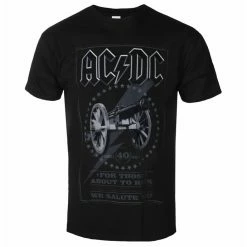 Men's T-shirt AC/DC - FTATR 40th Monochrome - Black - ROCK OFF