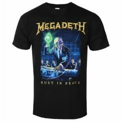 Men's T-shirt Megadeth - Rust In Peace - BLACK - ROCK OFF