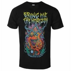 Men's T-shirt Bring Me The Horizon - Smoking Dinosaur - BLACK - ROCK OFF
