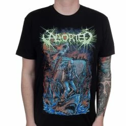 T-shirt Metal Men's Aborted - Sharknado - INDIEMERCH