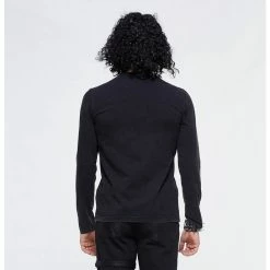 Men's T-shirt With Long Sleeves DEVIL FASHION -Men T-Shirts Online Store 4866