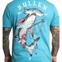 Men's T-shirt SULLEN - SEA SPEAR - BLUE MOON -Men T-Shirts Online Store 5rm58pio