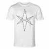 Men's T-shirt Bring Me The Horizon - Barbed Wire - WHITE - ROCK OFF -Men T-Shirts Online Store 666 016