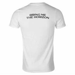 Men's T-shirt Bring Me The Horizon - Barbed Wire - WHITE - ROCK OFF -Men T-Shirts Online Store 666 017
