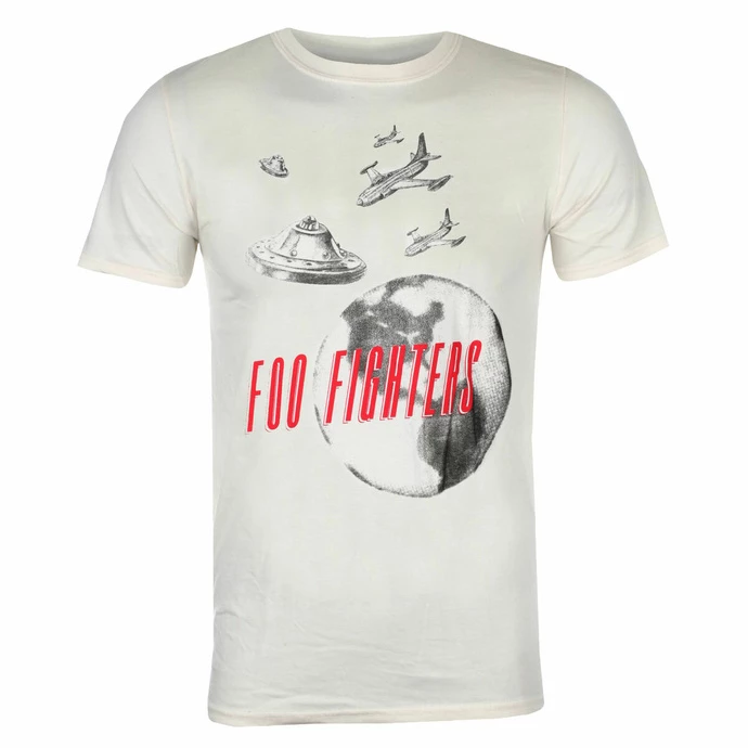 Men's T-shirt Foo Fighters - UFO Planes - ROCK OFF 3 Men's T-shirt Foo Fighters - UFO Planes - ROCK OFF