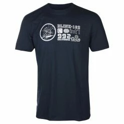 Men's T-shirt Blink 182 - International - NAVY - ROCK OFF